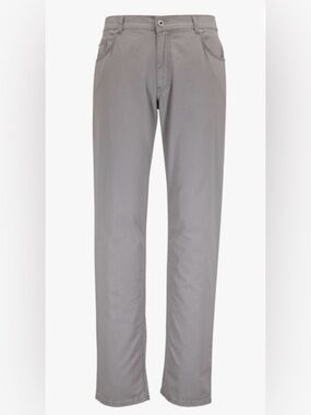 BRAX Cooper Fancy Gray Pants Regular Fit Med 38 x 34 Travel Commute Office